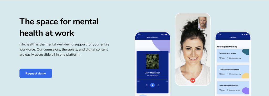 Explore how nilo.health is making mental health support easy for your entire organisation