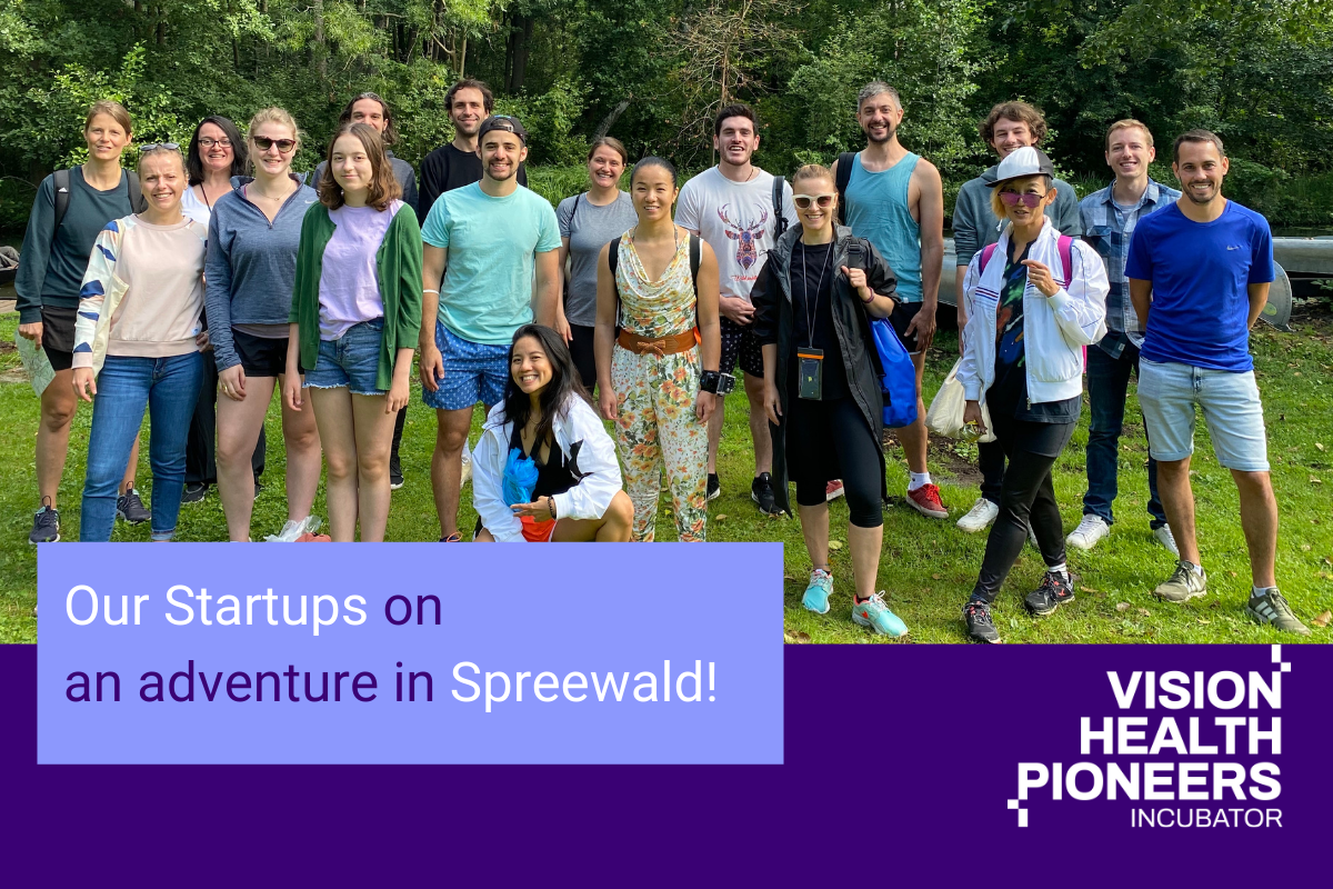 Our startups on an adventure in Spreewald