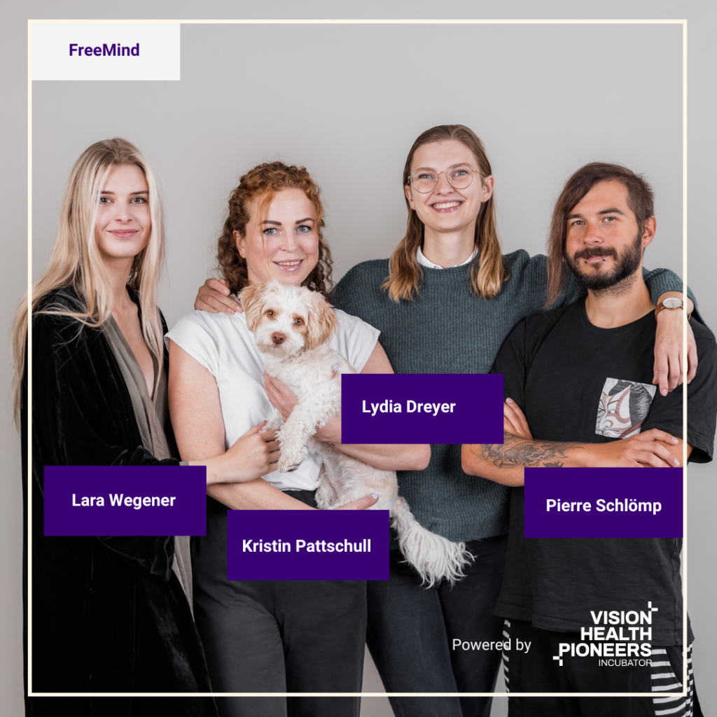 FreeMind cohort 4 vision health Pioneers Incubator